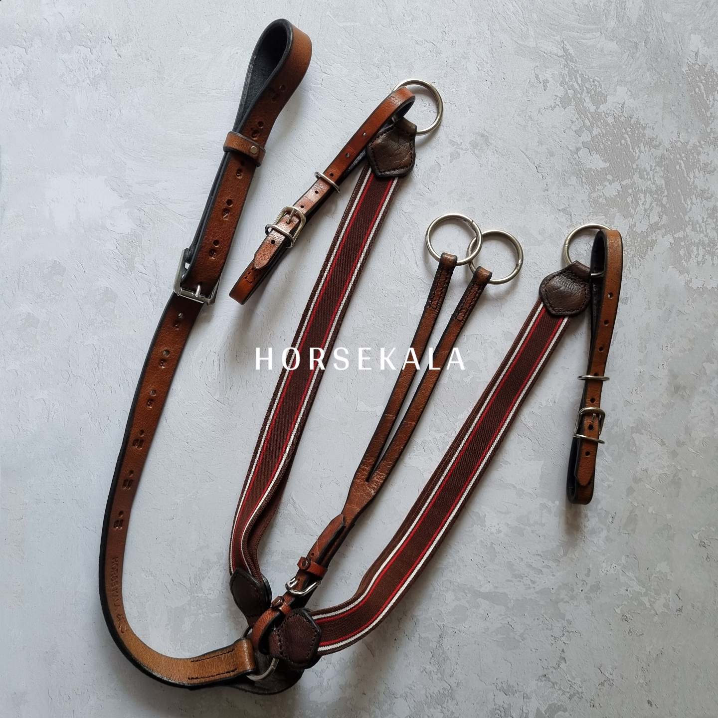Y Shaped Elastic Breastplate With Martingale