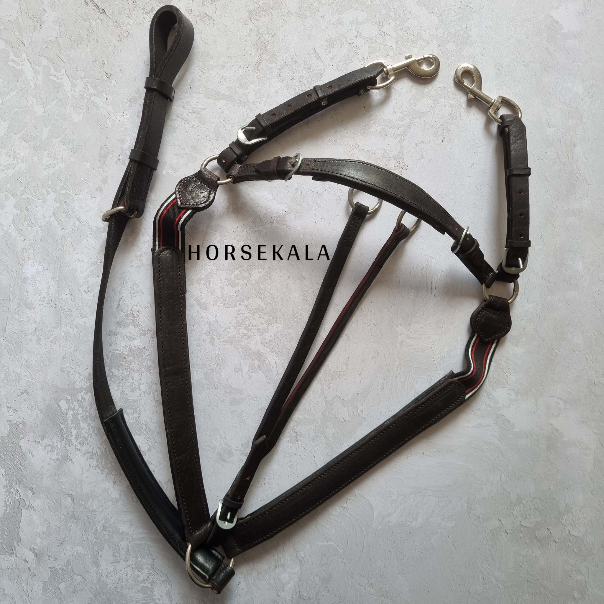 Bridge breastplate and with martingale
