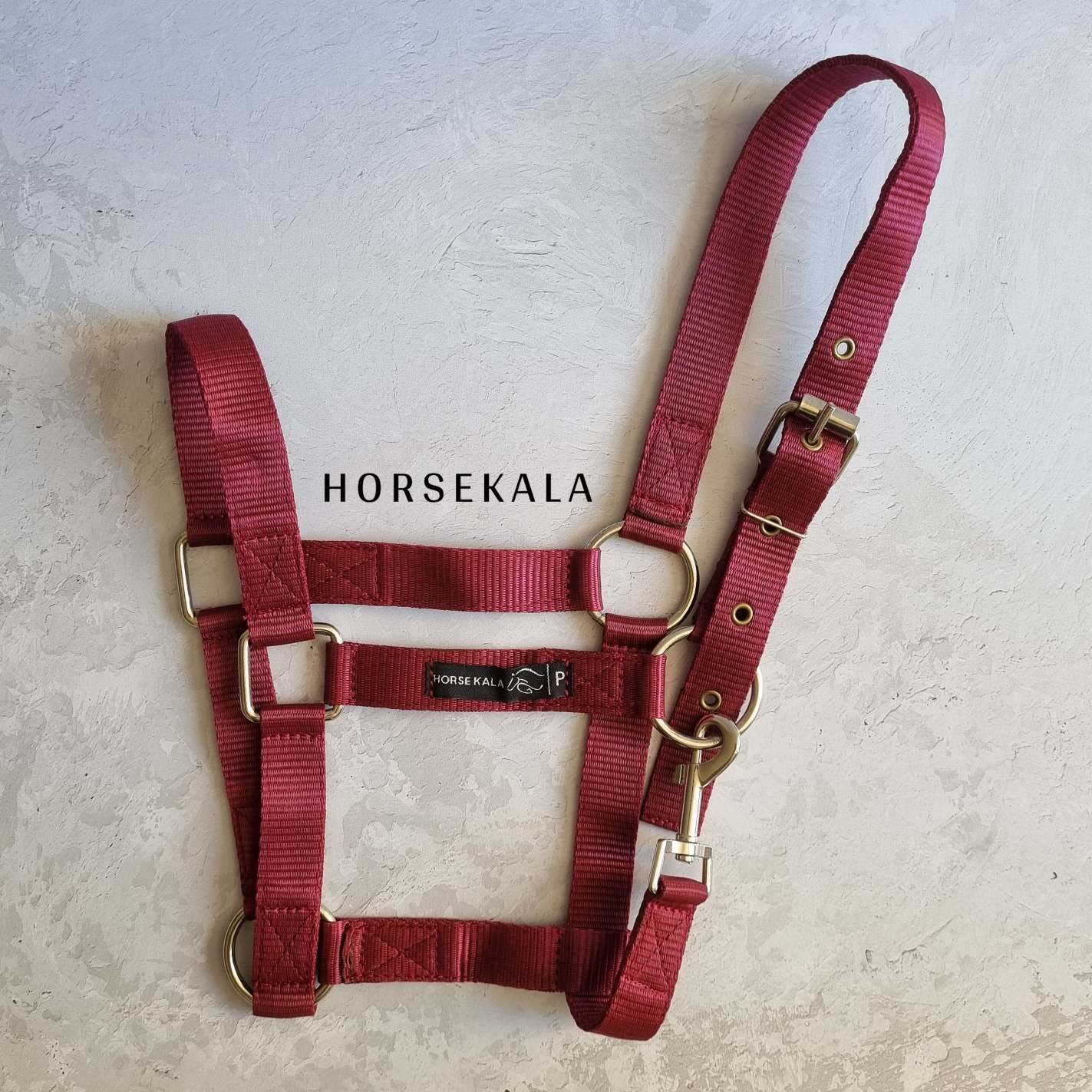 کلگی سرآخور ساده مدبردار Basic halter with