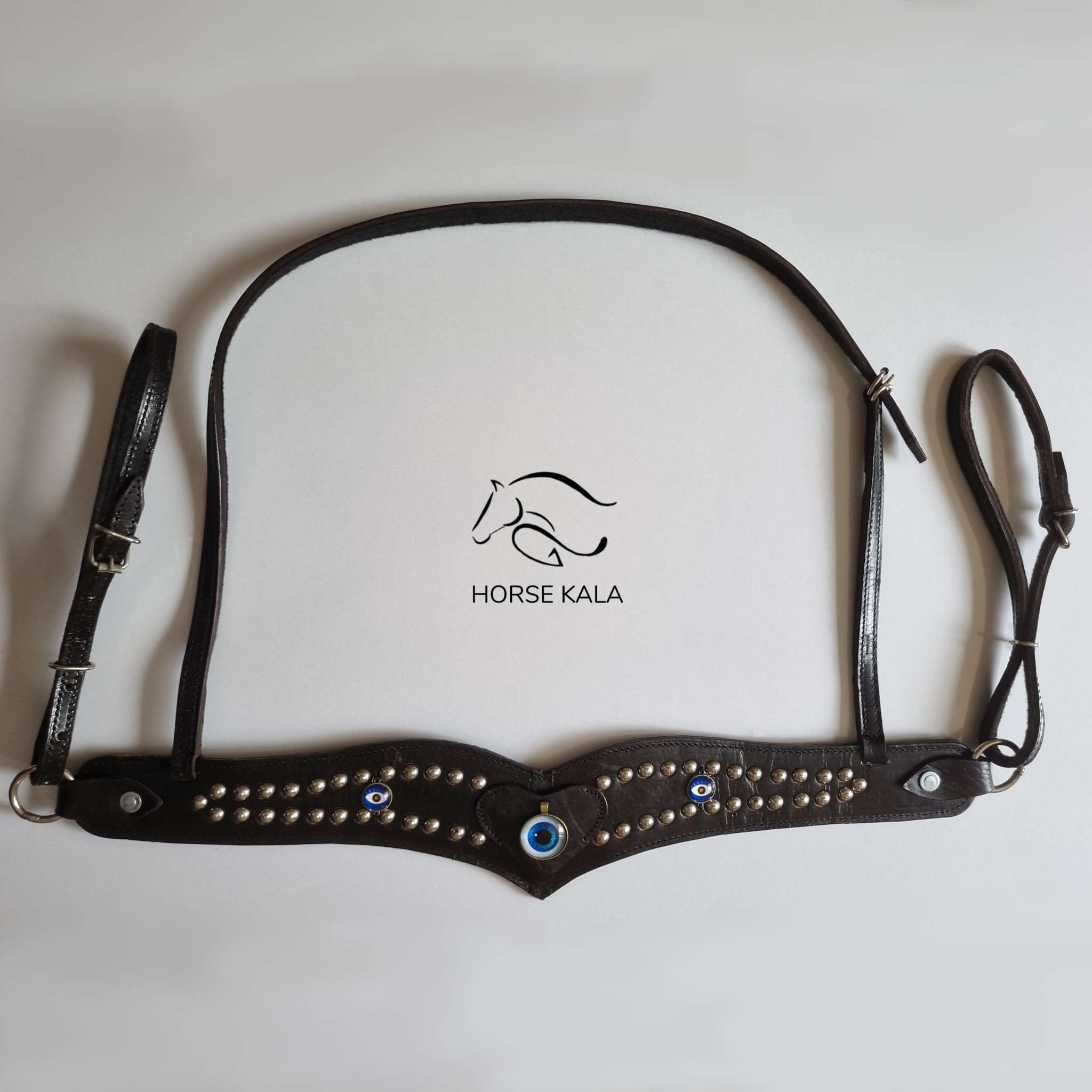 Western leather breastplate