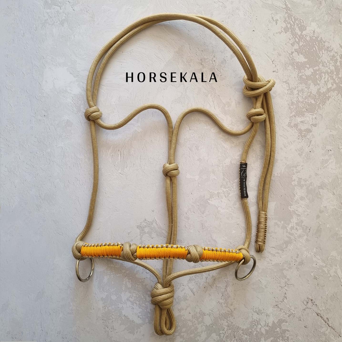 کلگی تمرین چهار گره Training halter with four knot