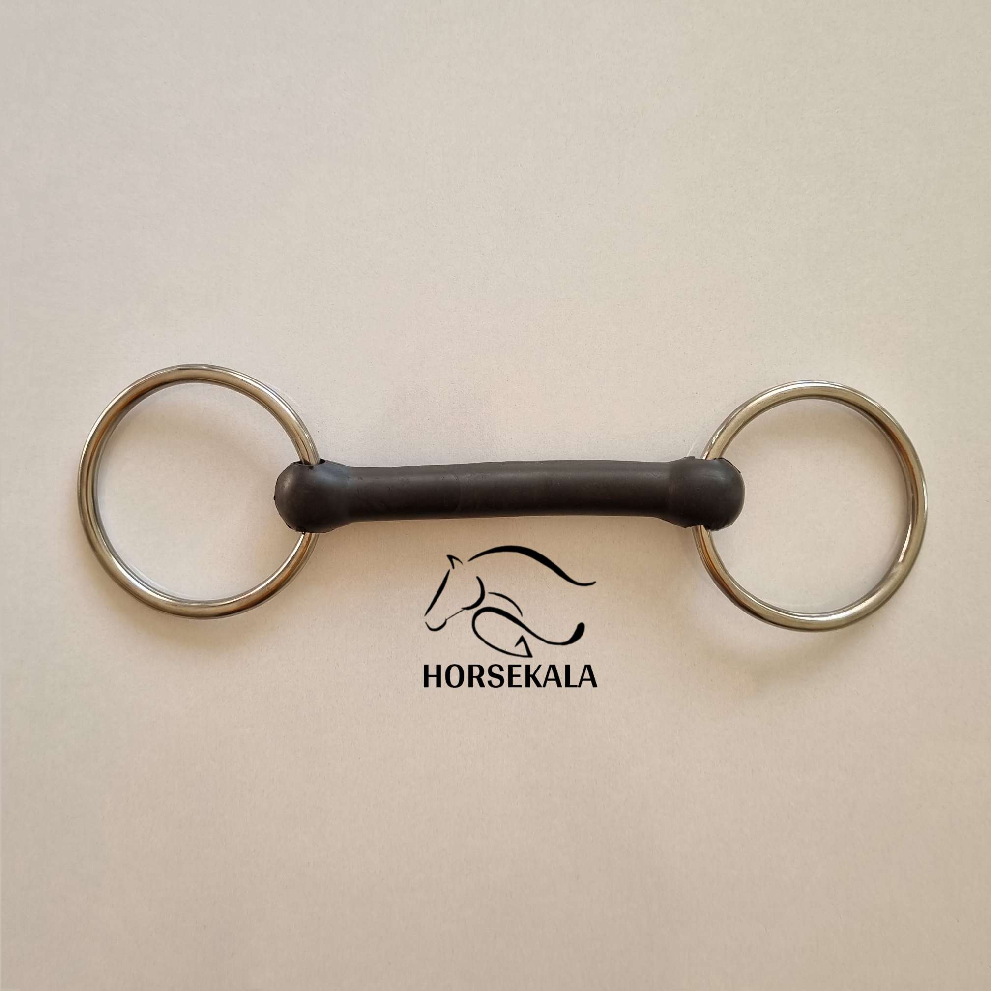 دهنه آبخوری لاستیکی Rubber snaffle bit