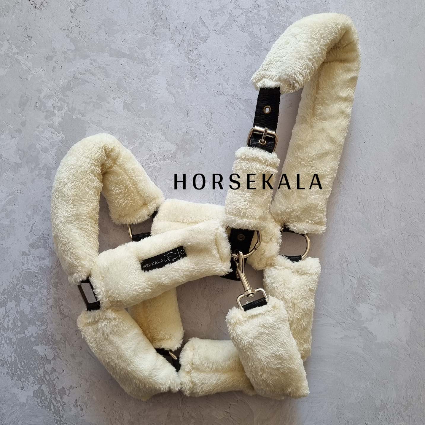 کلگی سرآخور فول خز ایمنی Safety fur full halter